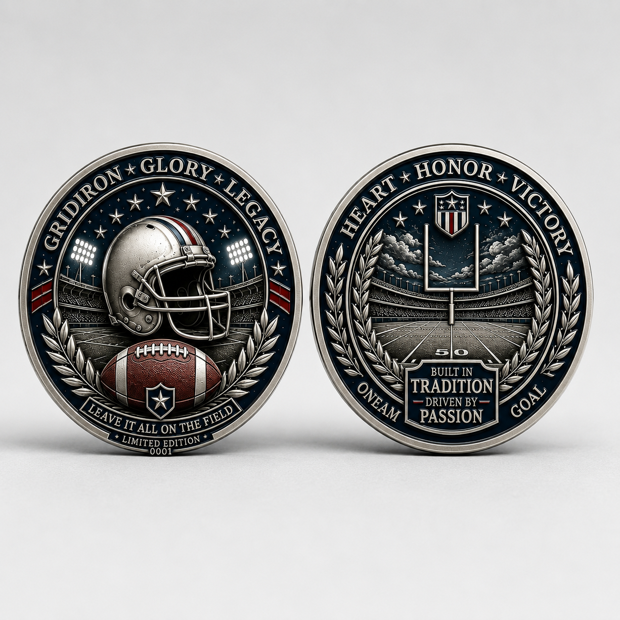đ„Last Day 50% OFFđ„Own the Spirit of the Gridiron â A Collector Coin Made for True American Football Fans