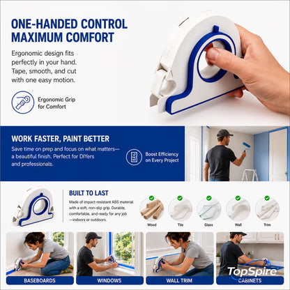 TopSpire®High-efficiency Painter Masking Tape Applicator