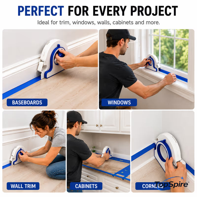TopSpire®High-efficiency Painter Masking Tape Applicator