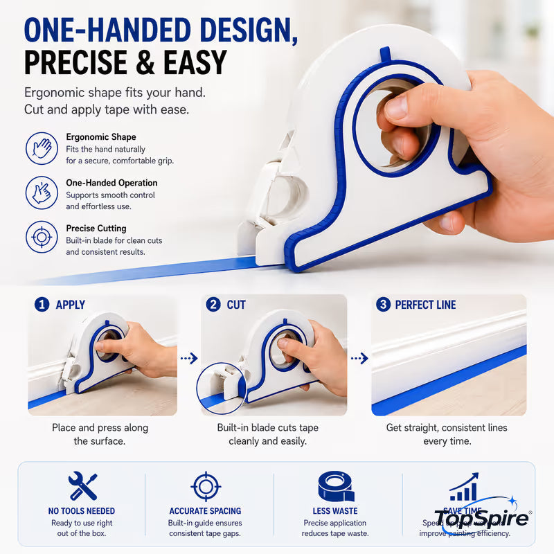 TopSpire®High-efficiency Painter Masking Tape Applicator