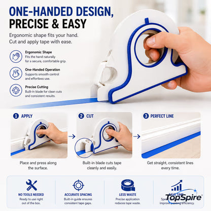 TopSpire®High-efficiency Painter Masking Tape Applicator