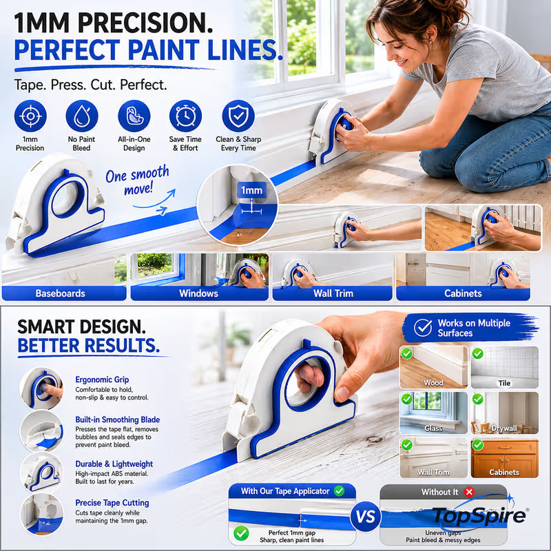 TopSpire®High-efficiency Painter Masking Tape Applicator