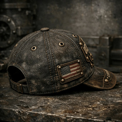 🏆Flash Sale 60% OFF  - ❤️Old Fuckers Club-Handmade Vintage Baseball Cap🎁-BUY 3 FREE SHIPPING