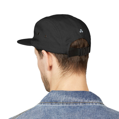 HUMAN ERROR – Minimalist Embroidered 5-Panel Cap