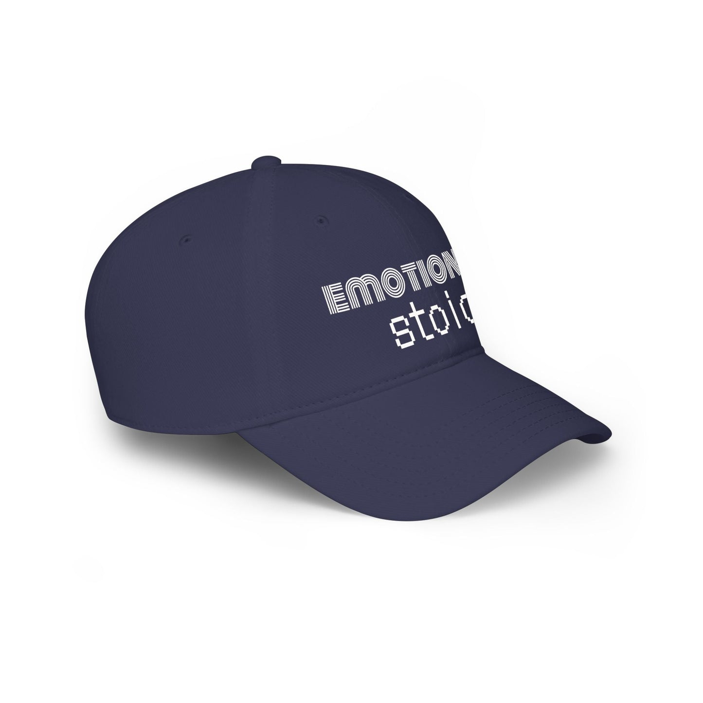 Emotional Stoic Baseball Cap – Minimalist Mental Health Statement Hat