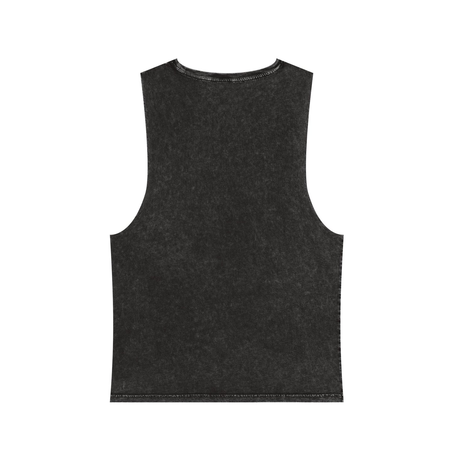 Emotional Stoic Stonewash Tank — "Calm on the Outside, Plotting on the Inside"