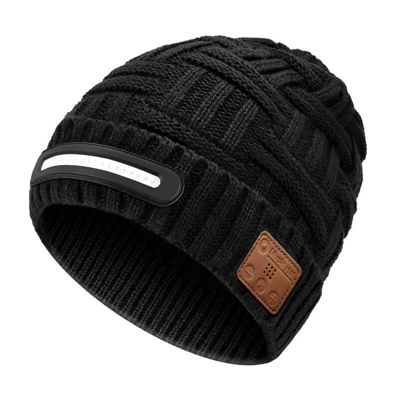 Bluetooth Beanie with LED Light – USB-C Rechargeable Smart Music Hat