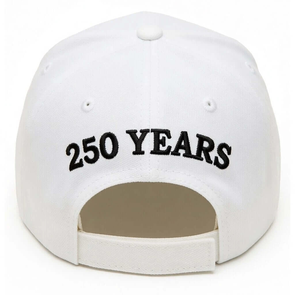 USA 250th Anniversary Hat (1776–2026) — Embroidered Semiquincentennial Cap