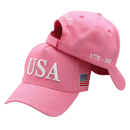 USA 250th Anniversary Hat (1776–2026) — Embroidered Semiquincentennial Cap