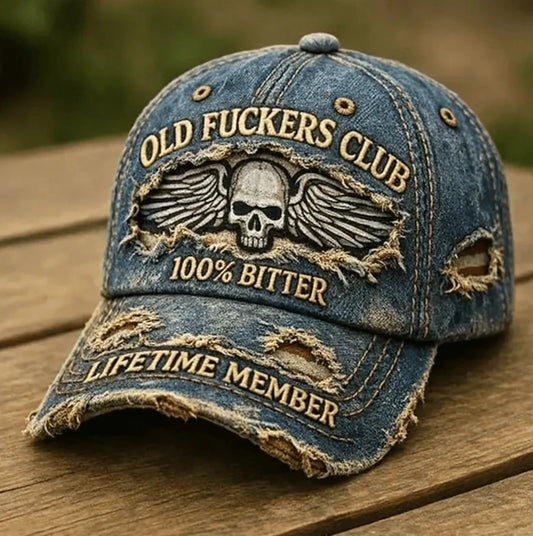 🧢Old F*ckers Club-Vintage Baseball Cap