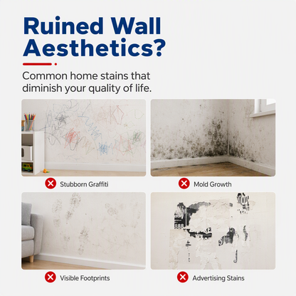 🥳2026 HOT SALE🥳56% OFF!💞TopSpire® All-in-One Wall Repair Paste with Roller Brush
