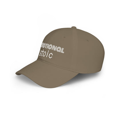 Emotional Stoic Baseball Cap – Minimalist Mental Health Statement Hat