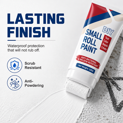 🥳2026 HOT SALE🥳56% OFF!💞TopSpire® All-in-One Wall Repair Paste with Roller Brush