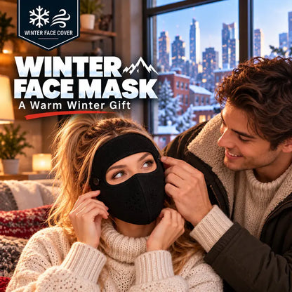 TopSpire®Winter Face Mask with Detachable Goggles, Windproof Thermal Fleece Lined Full Face Cover ❄️