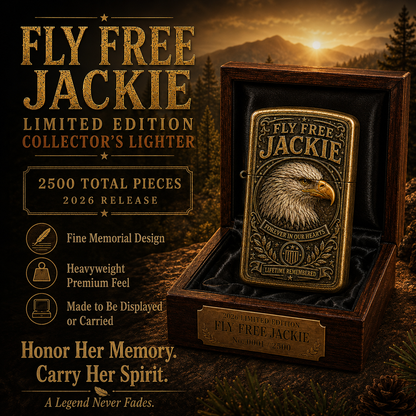 Fly Free, Jackie 🦅 — Carry Her Spirit With You