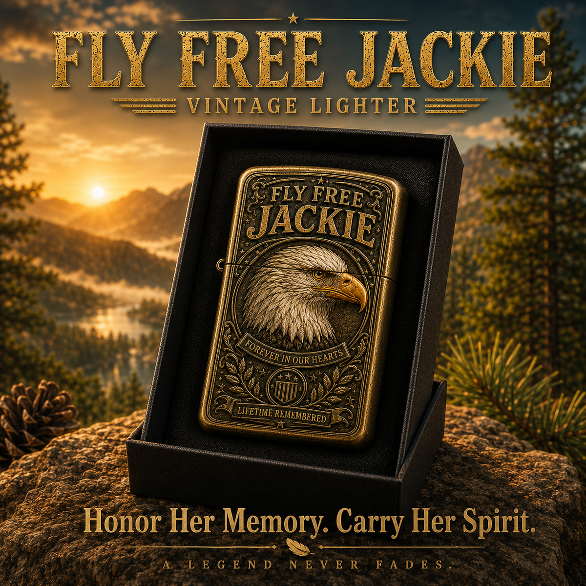 Fly Free, Jackie 🦅 — Carry Her Spirit With You