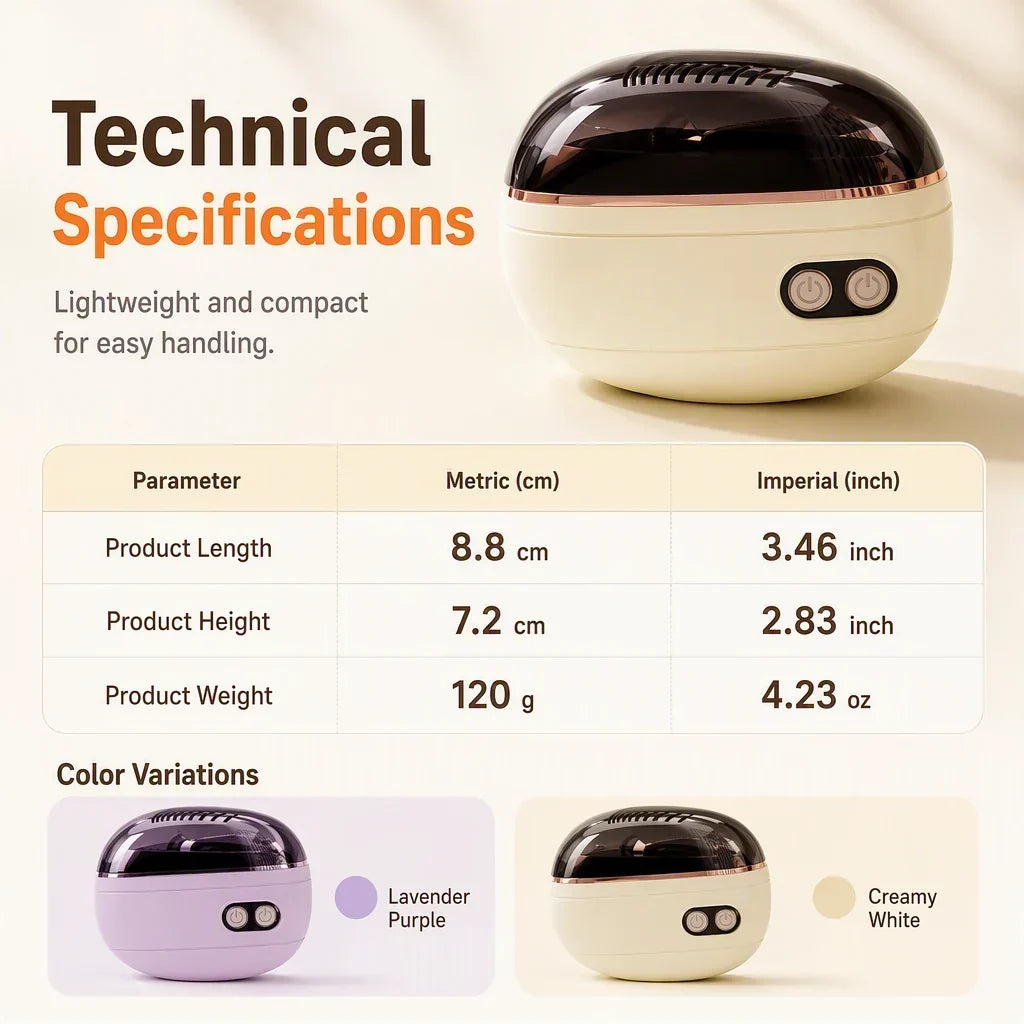 A🔥Last Day 50% OFF -✂️ 2-in-1 Smart Electric Nail Clipper & Polisher – Anti-Pinch Safety & LED Light 💅