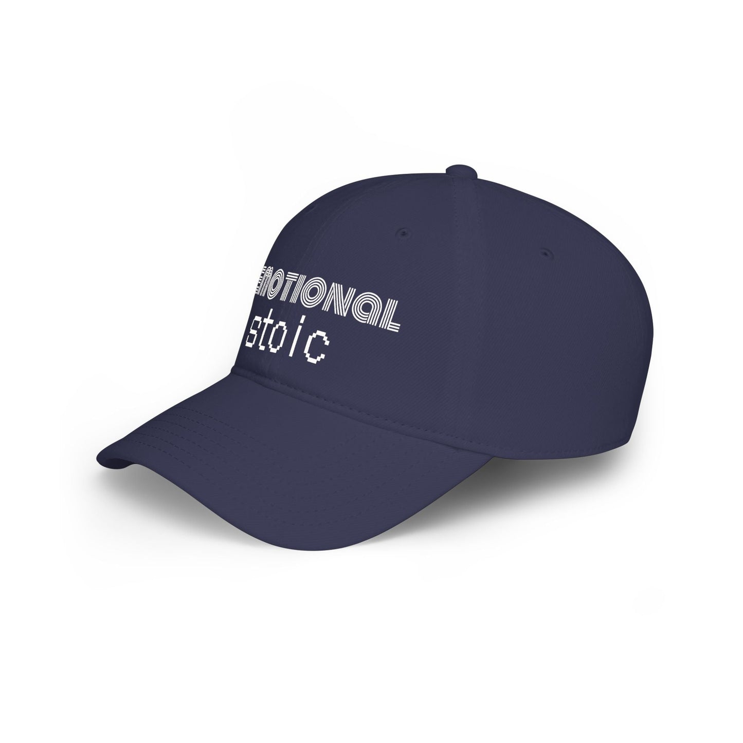 Emotional Stoic Baseball Cap – Minimalist Mental Health Statement Hat