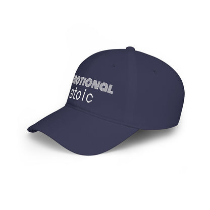 Emotional Stoic Baseball Cap – Minimalist Mental Health Statement Hat