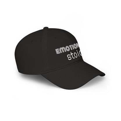 Emotional Stoic Baseball Cap – Minimalist Mental Health Statement Hat