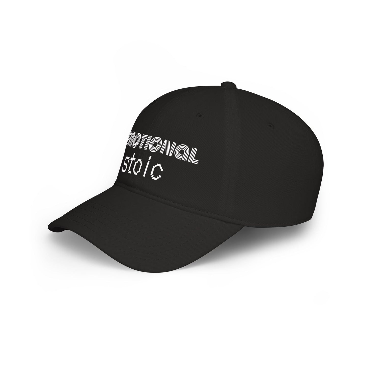 Emotional Stoic Baseball Cap – Minimalist Mental Health Statement Hat
