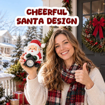 🎅TopSpire® Santa Welcome Projector – Christmas Greeting Light with Remote & Adjustable Angle