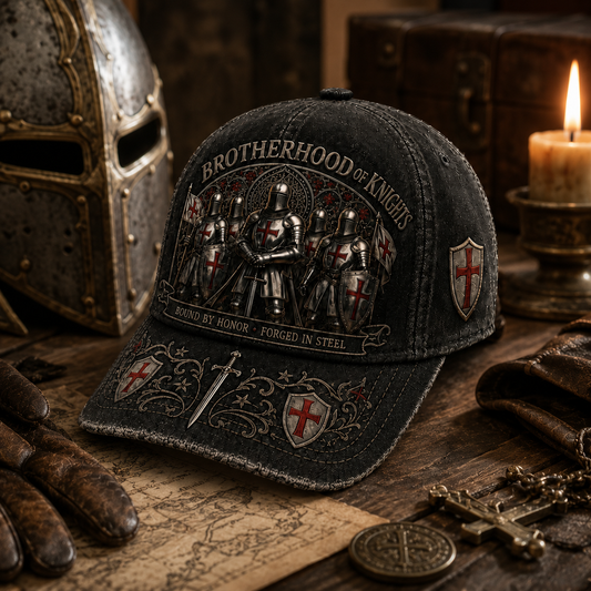 ⚔️ Brotherhood Of Knights Honor Cap 🎁 Free Honor Coin With Every Cap