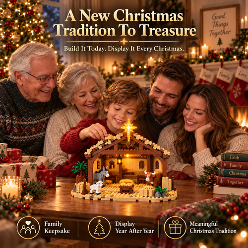 🔥Last Day 90% OFF🔥🌟The Nativity Story Building Block Set
