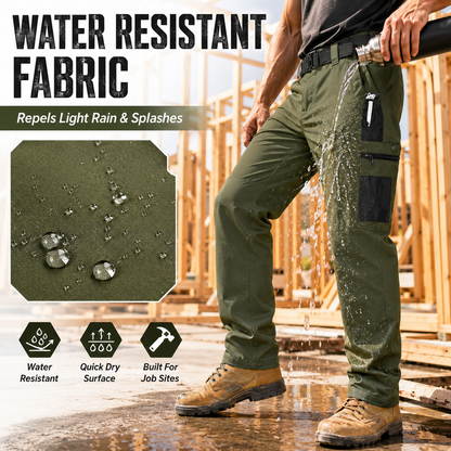 🔥 20,000+ Sold | Men's FR Tactical Work Pants – Flame-Resistant, Tougher Than Jeans 💪