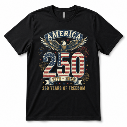 America 250th Anniversary Freedom Eagle T-Shirt