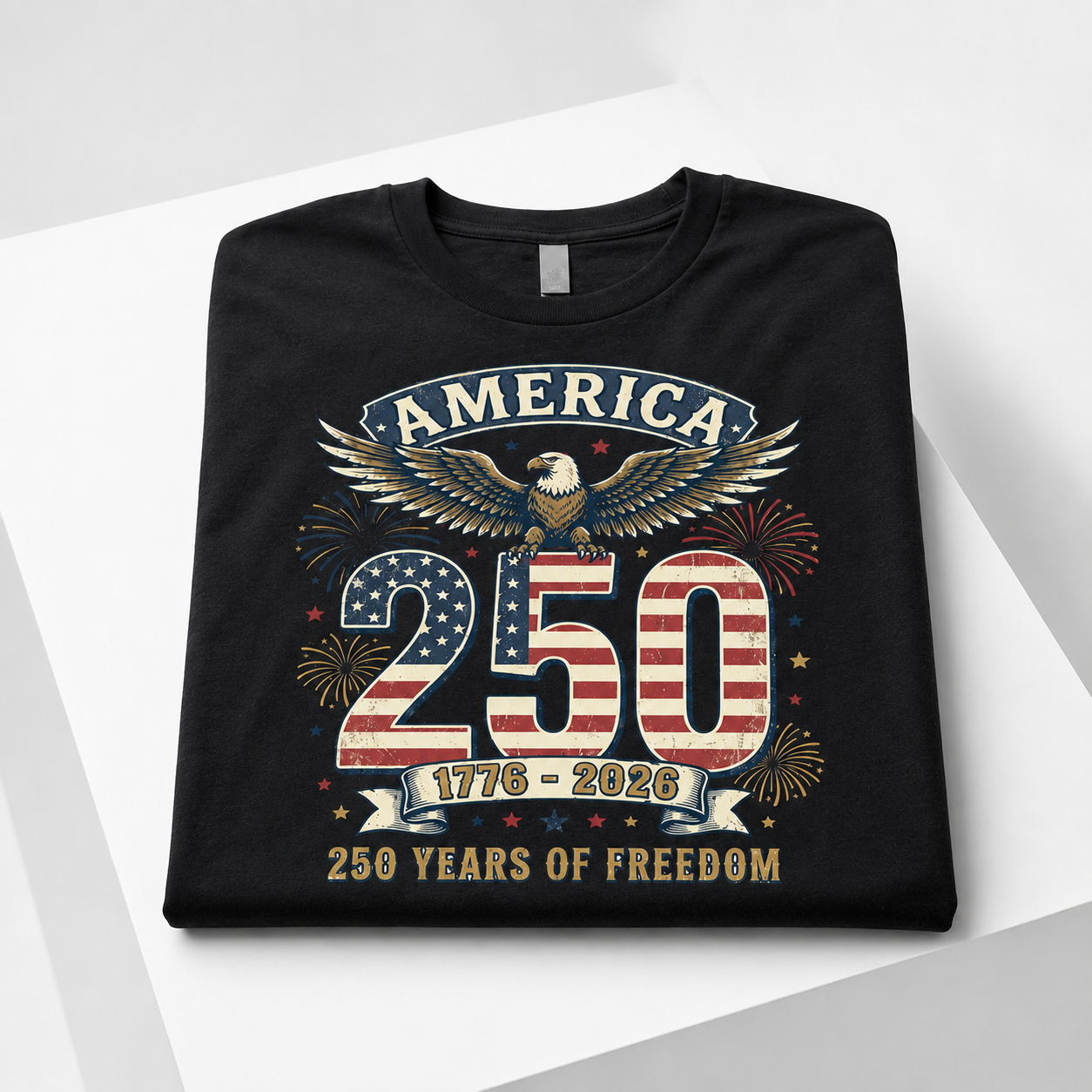 America 250 T-shirt gift image
