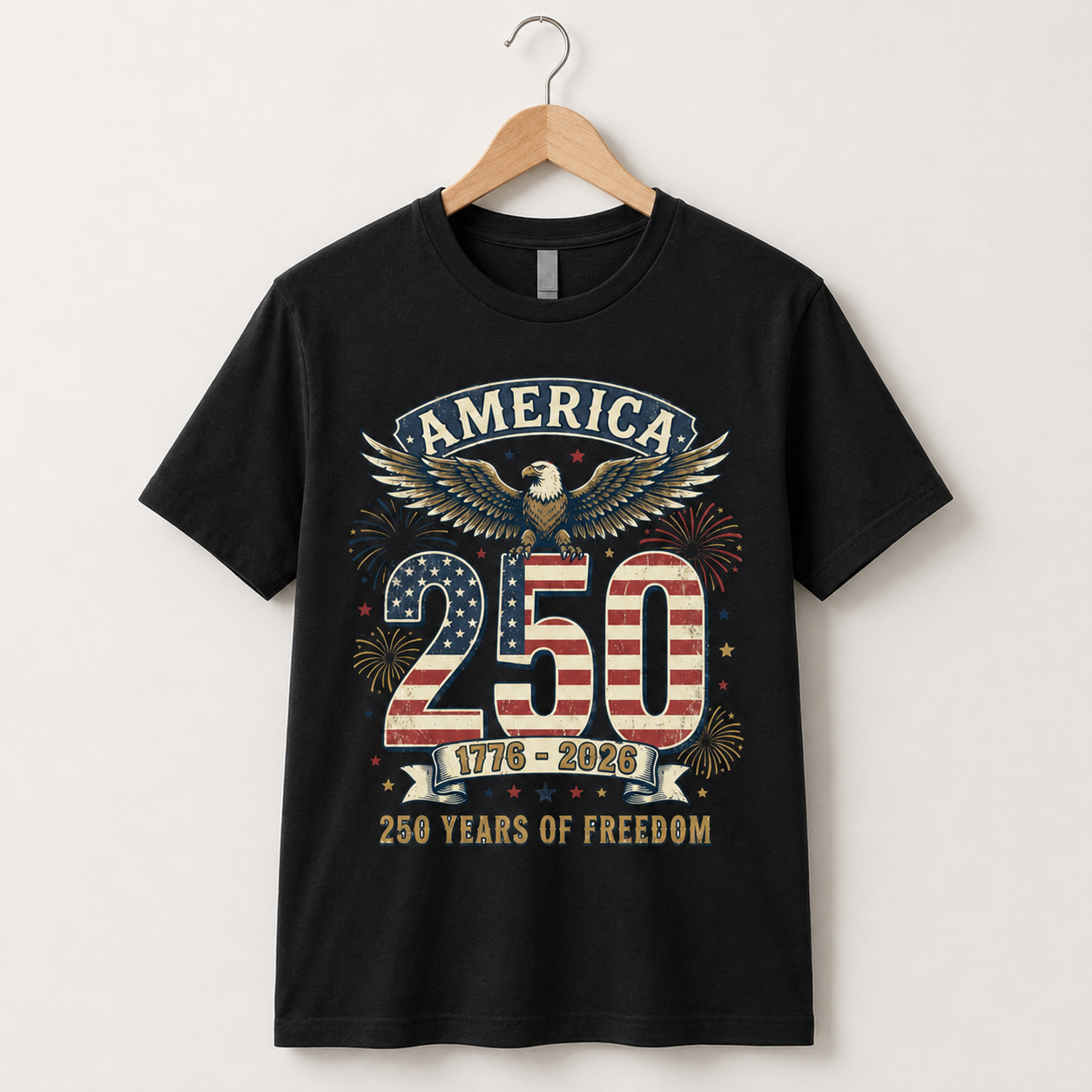 America 250th Anniversary Freedom Eagle T-Shirt