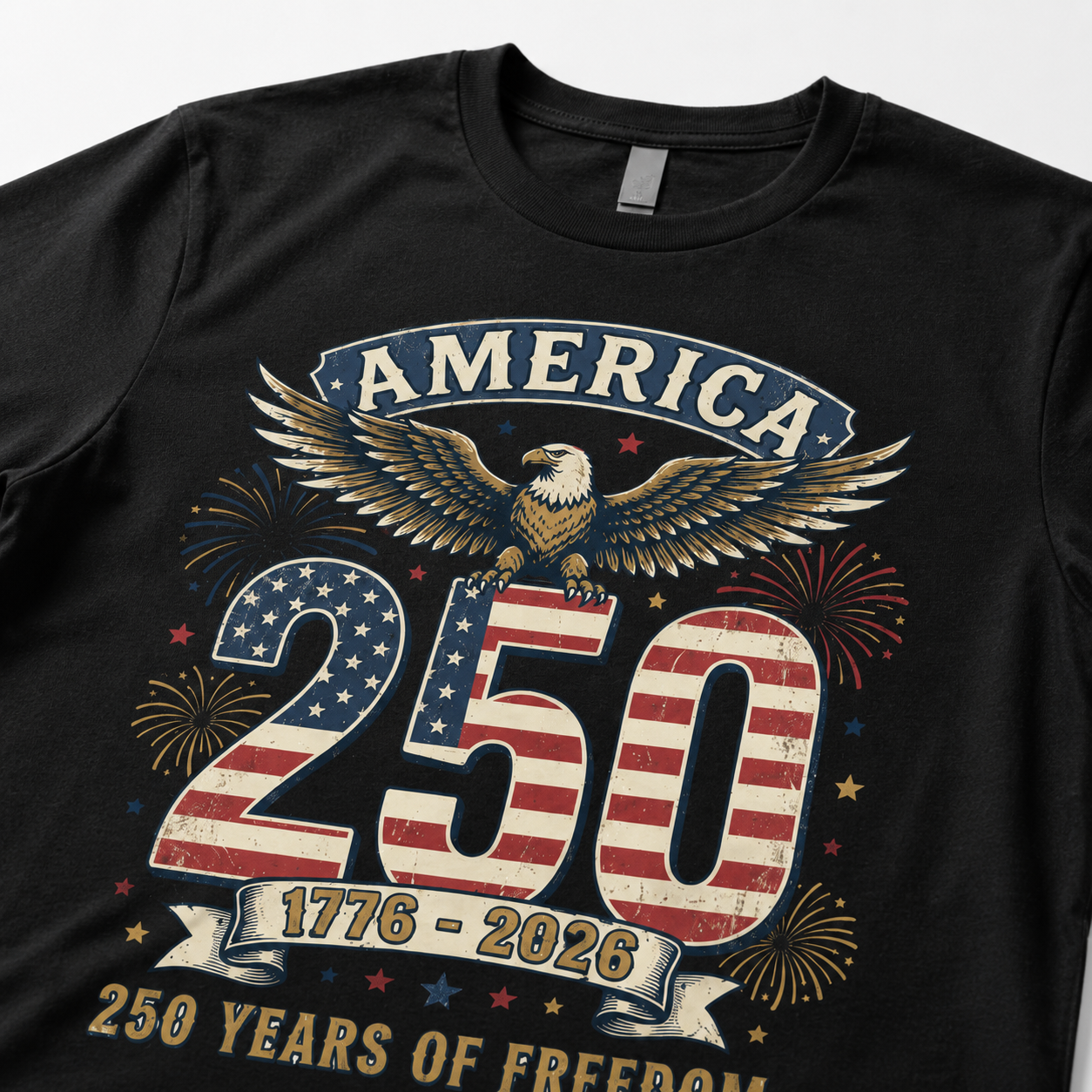 America 250th Anniversary Freedom Eagle T-Shirt