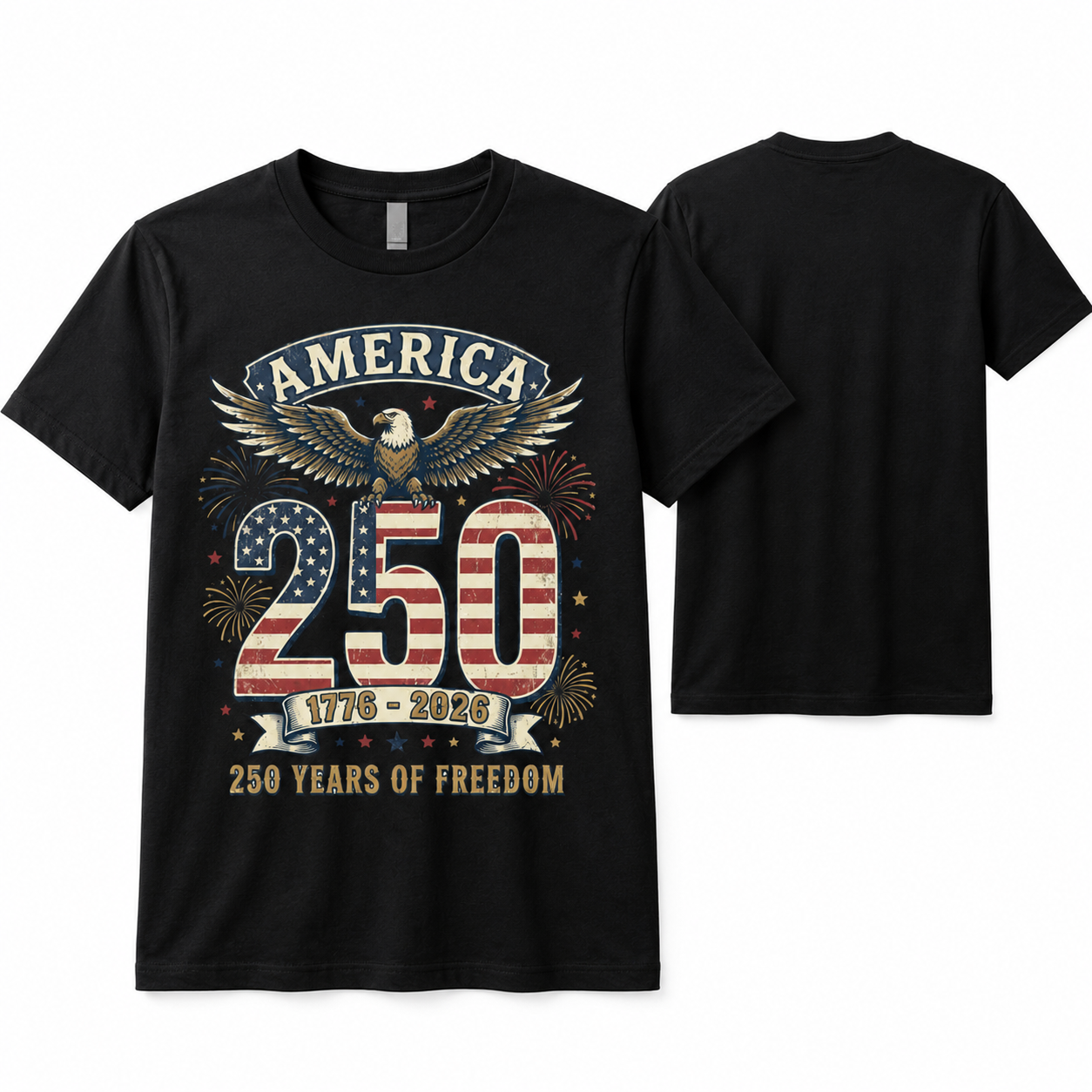 America 250th Anniversary Freedom Eagle T-Shirt