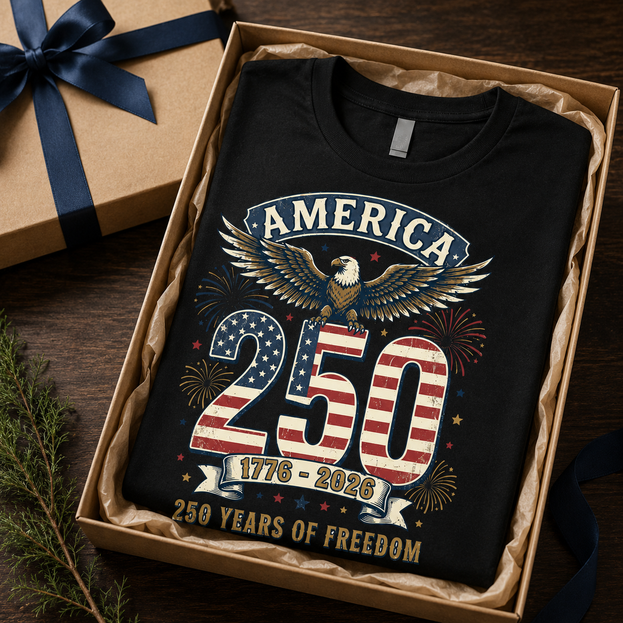 America 250th Anniversary Freedom Eagle T-Shirt