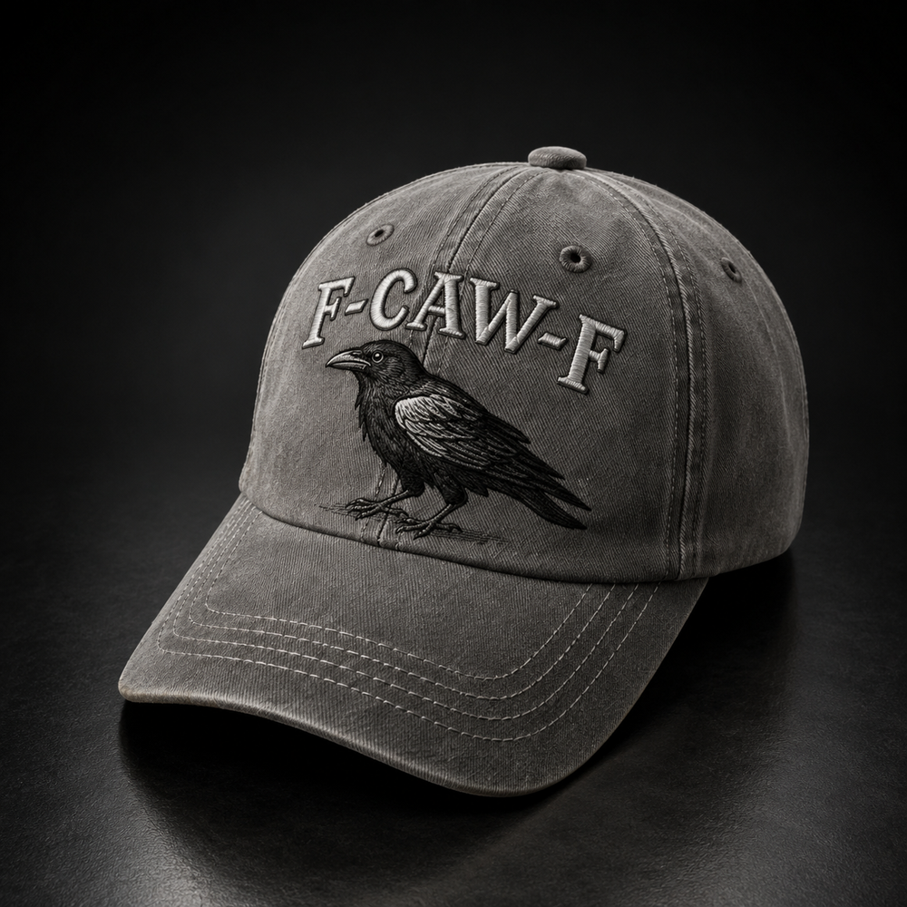 🎁 FREE Valhalla Viking Coin | The Raven’s Oath – F-CAW-F Vintage Embroidered Cap🔥