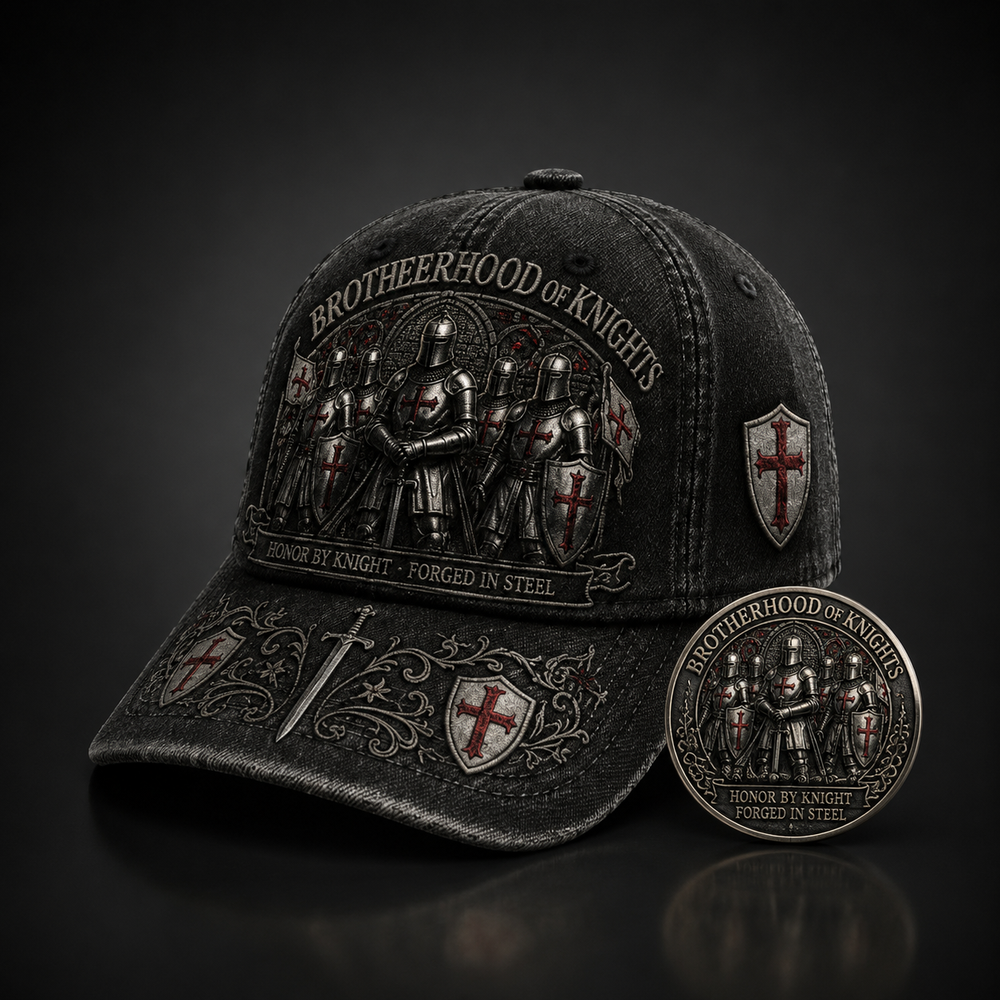 ⚔️ Brotherhood Of Knights Honor Cap Free Honor Coin With Every Cap🎁