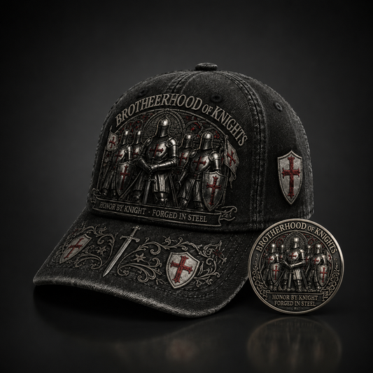 ⚔️ Brotherhood Of Knights Honor Cap Free Honor Coin With Every Cap🎁