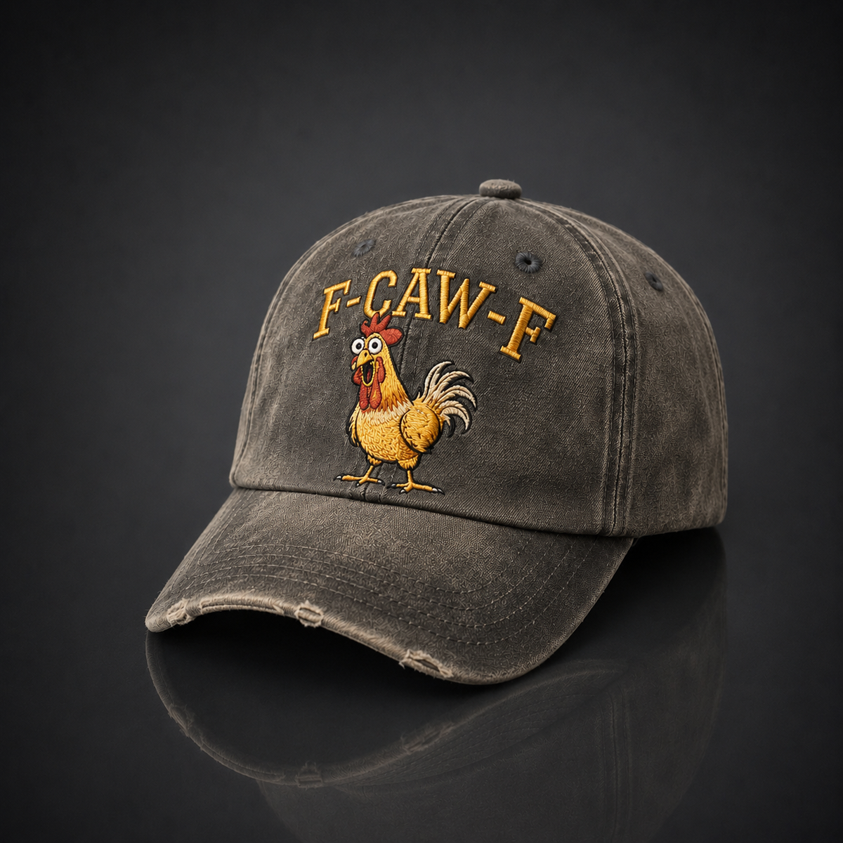 F-CAW-F Rooster Funny Hat