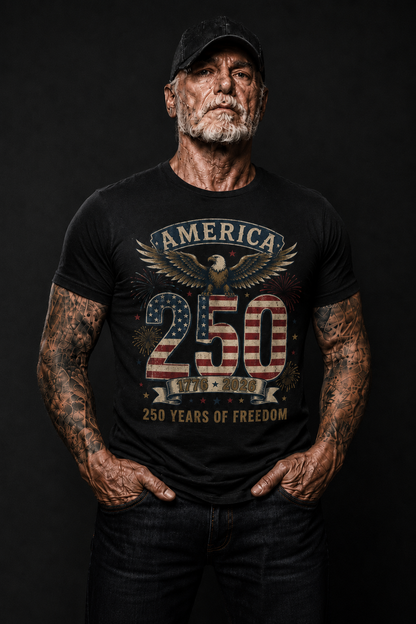 America 250th Anniversary Freedom Eagle T-Shirt