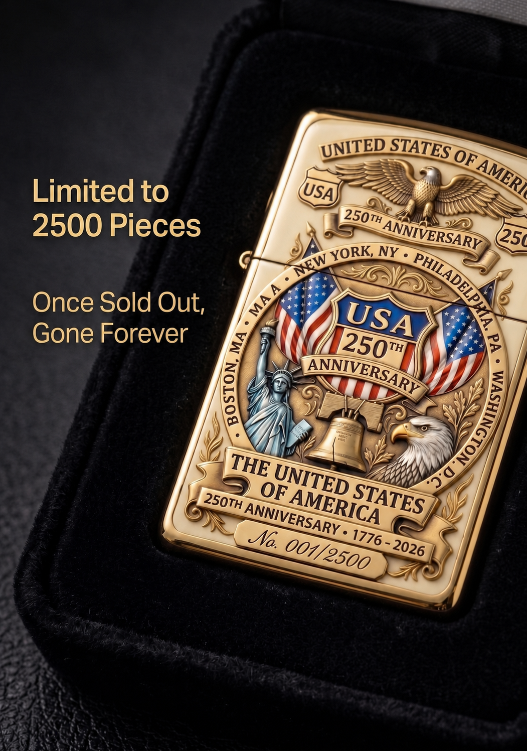 USA 250th Anniversary Lighter（BUY 3 FREE SHIPPING)