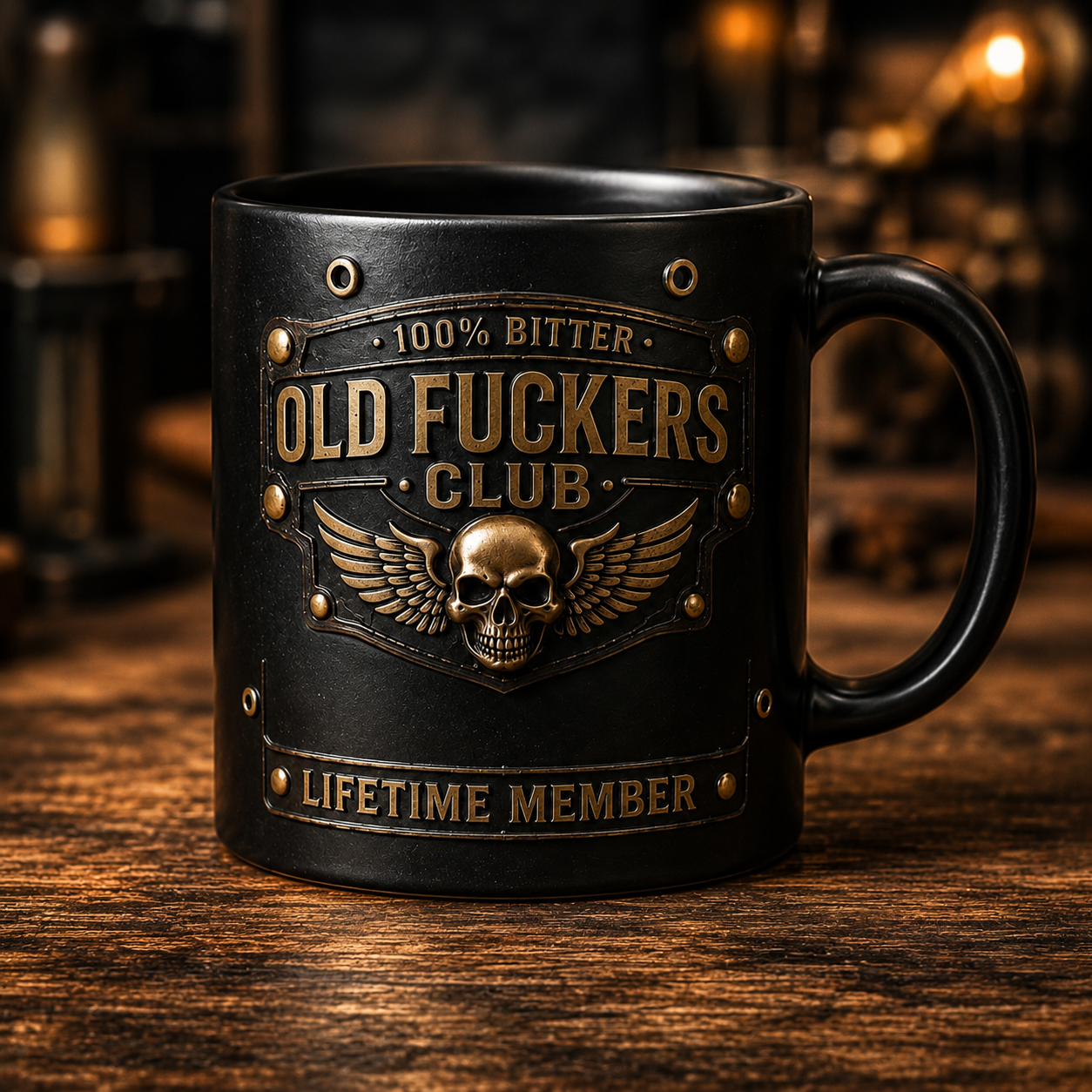 Old F*ckers Club Lifetime Member Double-Sided Collector Mug