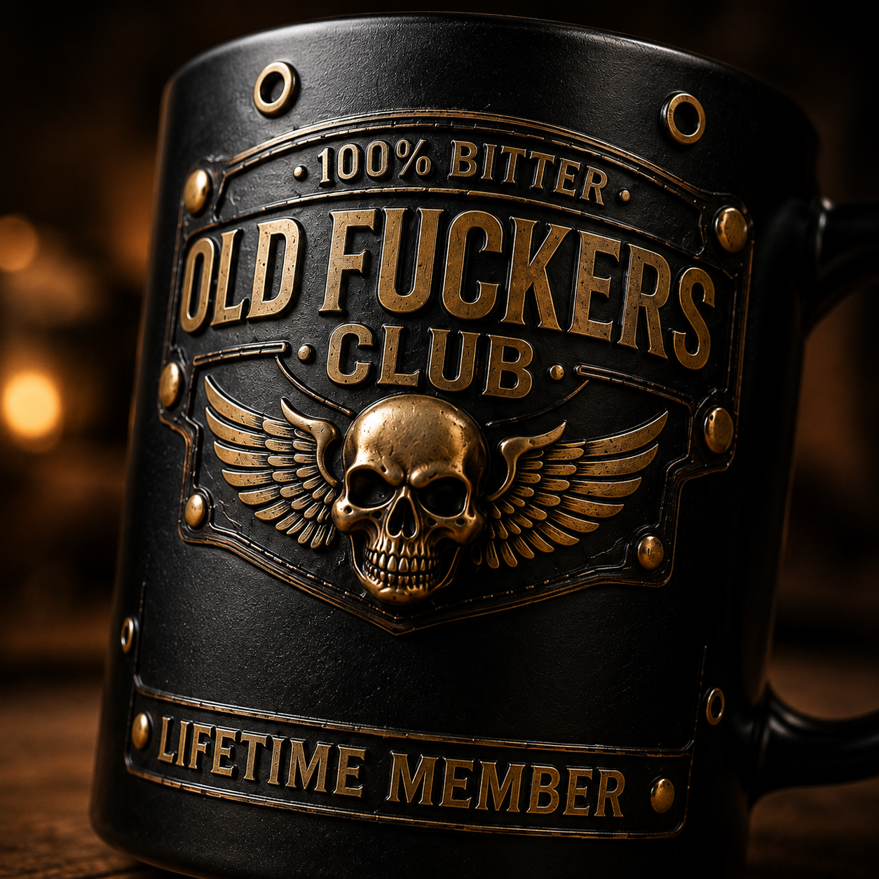 Old F*ckers Club Lifetime Member Double-Sided Collector Mug