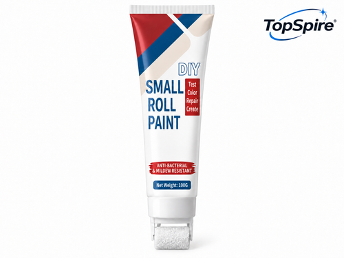 🥳2026 HOT SALE🥳56% OFF!💞TopSpire® All-in-One Wall Repair Paste with Roller Brush