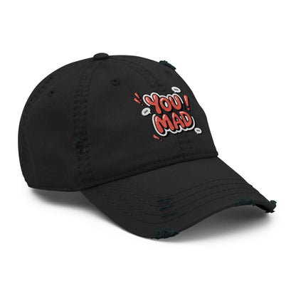 DUO MODERN "You Mad" Distressed Cap