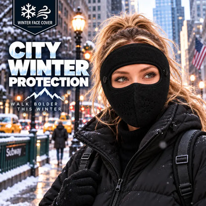 TopSpire®Winter Face Mask with Detachable Goggles, Windproof Thermal Fleece Lined Full Face Cover ❄️