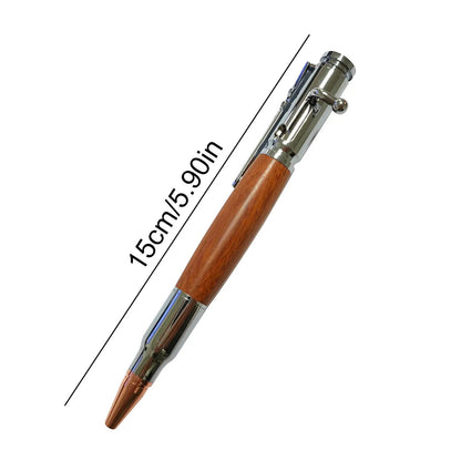 🖊100% Handmade Bolt Action Wooden Bullet Pen