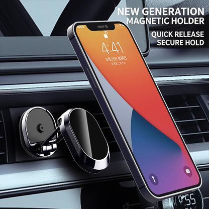 🚗TopSpire® Foldable Metal Magnetic Car Cell Phone Holder