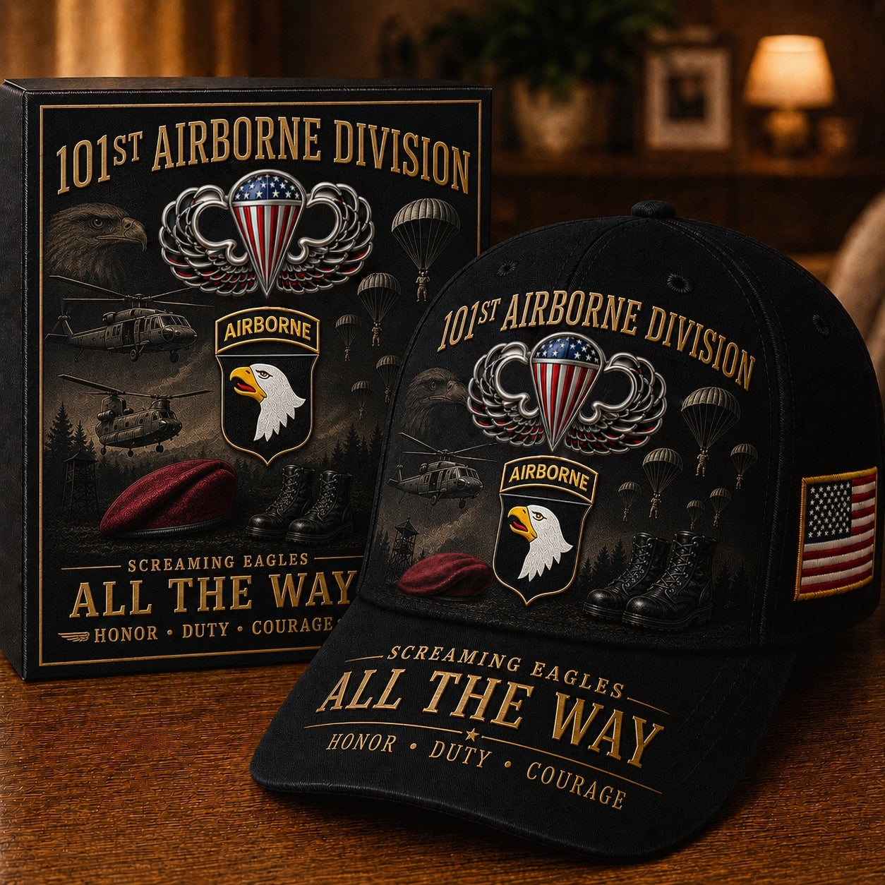 U.S. Navy Shellback Old Salt Cap 🎁 Free Double-Sided Honor Coin With Every Cap Purchase