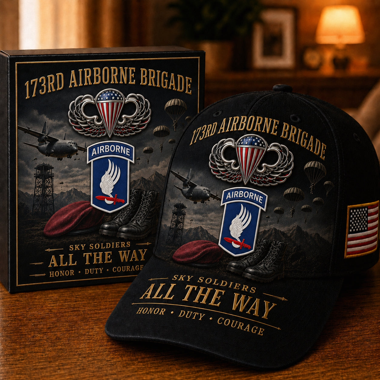 U.S. Navy Shellback Old Salt Cap 🎁 Free Double-Sided Honor Coin With Every Cap Purchase